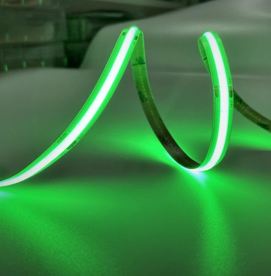 نوار LED COB میلوود IP20 24V 10W / M Green Cob LED Dotless