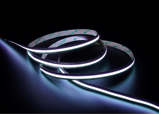 نوار LED RGB COB 55.5 میلی متری تزئینی 24 ولتی Rgb نوار LED