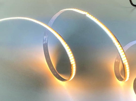دو خط COB CCT LED نواری چراغ 14w/M 6500K 3 سال گارانتی