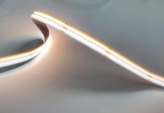 نوار LED دو خط COB CCT داینامیک سفید 6500K CCT LED نوار
