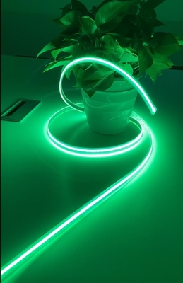 IP65 انعطاف پذیر COB Pixel Rgb LED نوار سیلیکونی آستین 27w/m