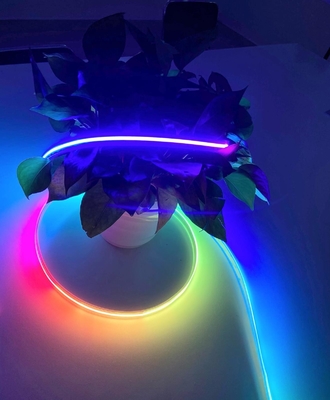 چراغ نواری پیکسل ضد آب IP65 LED LED COB Rgb پیکسل LED انعطاف پذیر