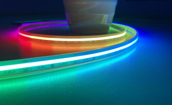 چراغ نواری پیکسل ضد آب IP65 LED LED COB Rgb پیکسل LED انعطاف پذیر