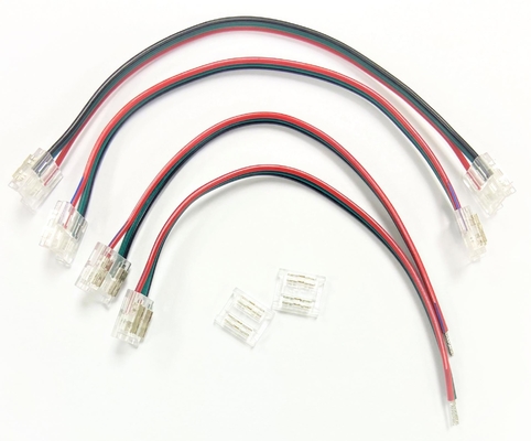 لوازم جانبی نوار LED دول سفید کانکتور LED 3 پین