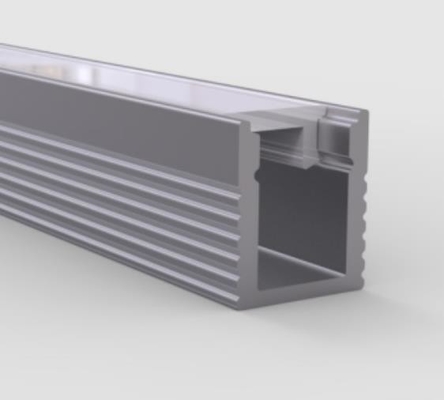 پروفیل آلومینیومی نور LED آنودایز شده 7.8 x 8.9mm کانال نوار LED