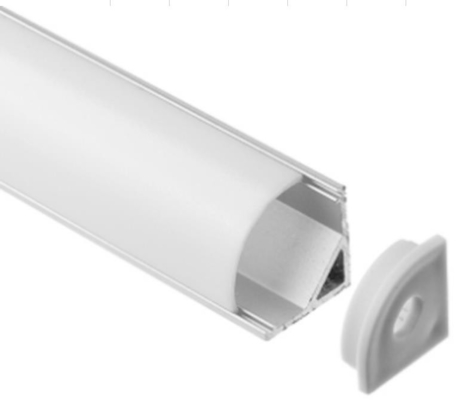 6063 Led نوار نور پروفایل آلومینیومی 16 x 16mm ضد شعله