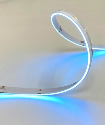 Dotless نمای کنار COB نوار سبک 10w High CRI روشنایی خطی صاف