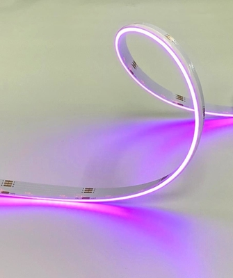 24 ولت Rgb Cob Led Strip 378 چیپس IP20 سبک نمای کنار سری Premium