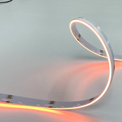 24 ولت Rgb Cob Led Strip 378 چیپس IP20 سبک نمای کنار سری Premium