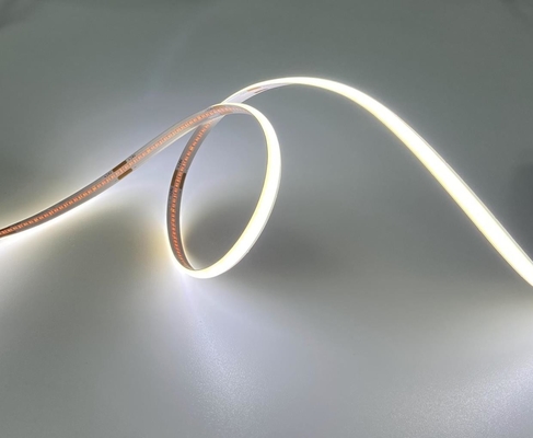 24 ولت باریک 5 میلی متر PCB فلکسیبل COB LED نوار چراغ 3 سال گارانتی